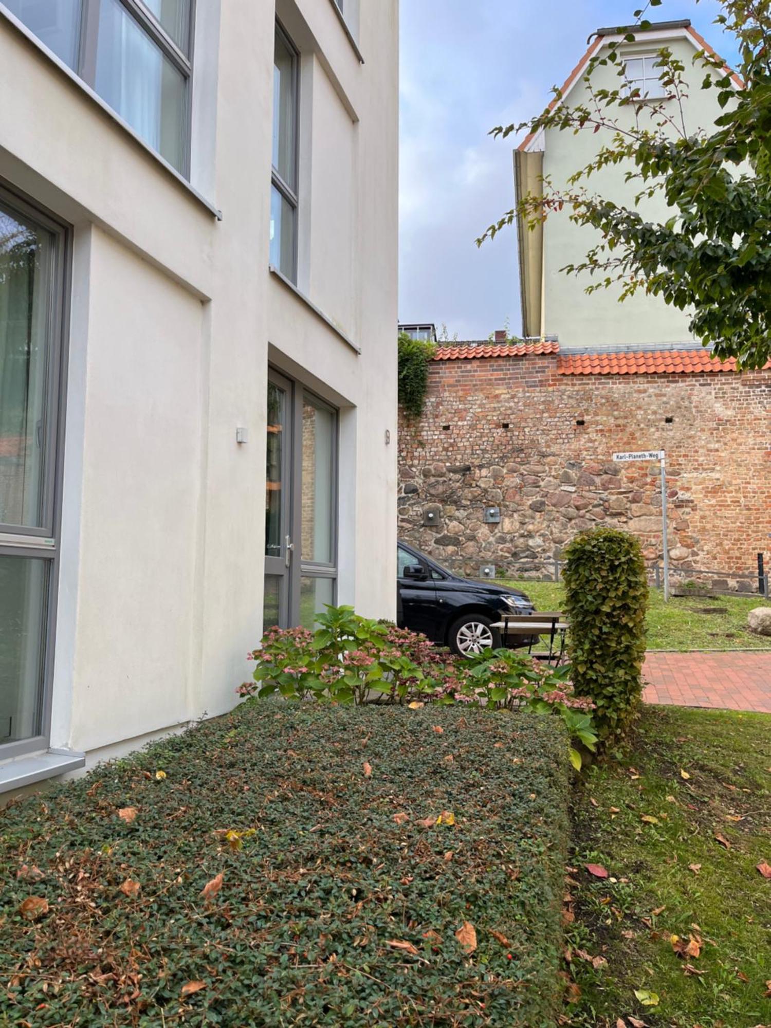 Ferienwohnung An Der Historischen Stadtmauer Rostock Exteriér fotografie