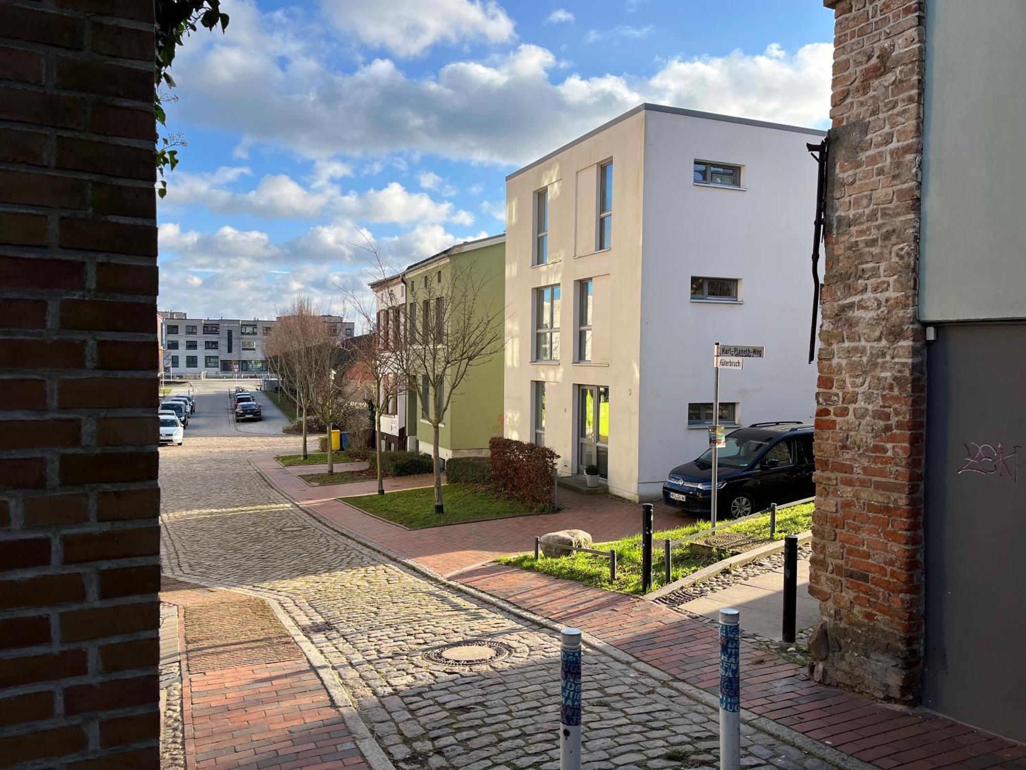 Ferienwohnung An Der Historischen Stadtmauer Rostock Exteriér fotografie